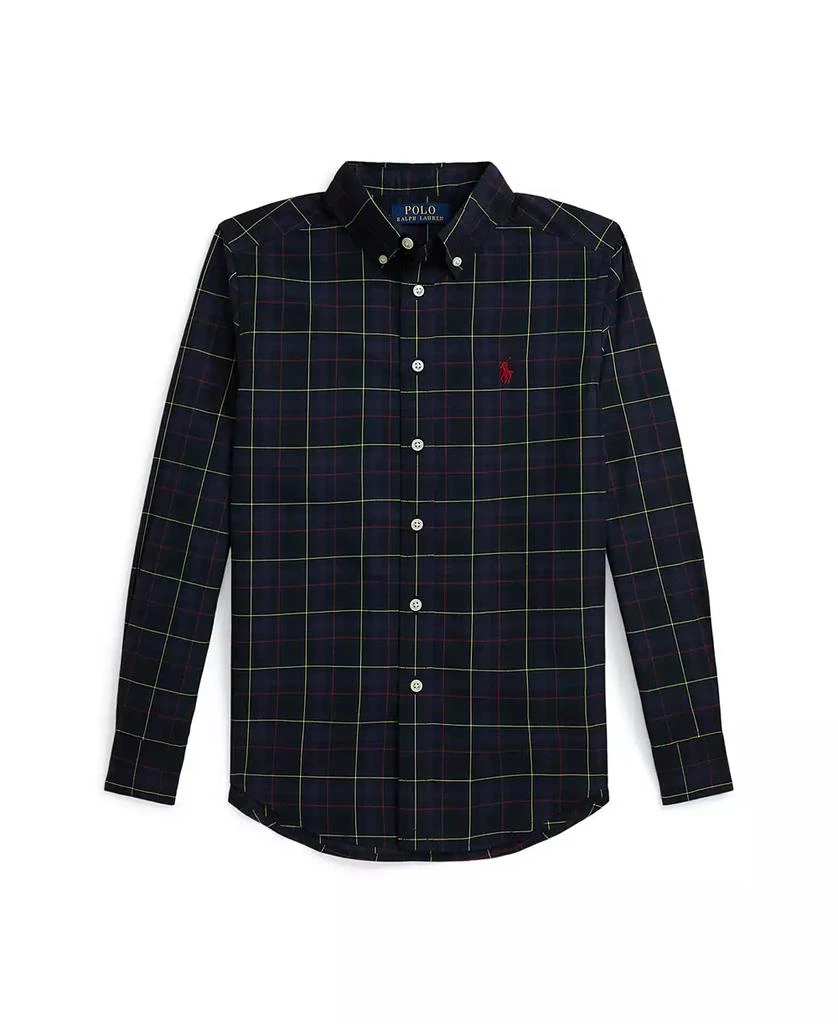 Ralph Lauren Boys
 8-20 Plaid Cotton Poplin Shirt