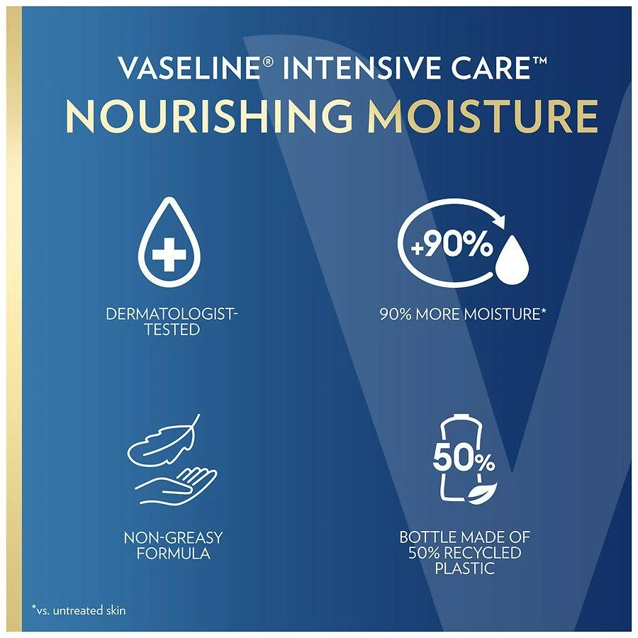 Vaseline Nourishing Moisture Body Lotion Essential Healing 9
