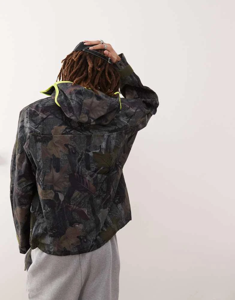 Adidas adidas Originals Camo Jacket Q1 in green 3