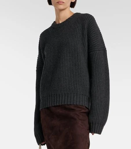 Khaite Manuela ribbed-knit cashmere sweater 5