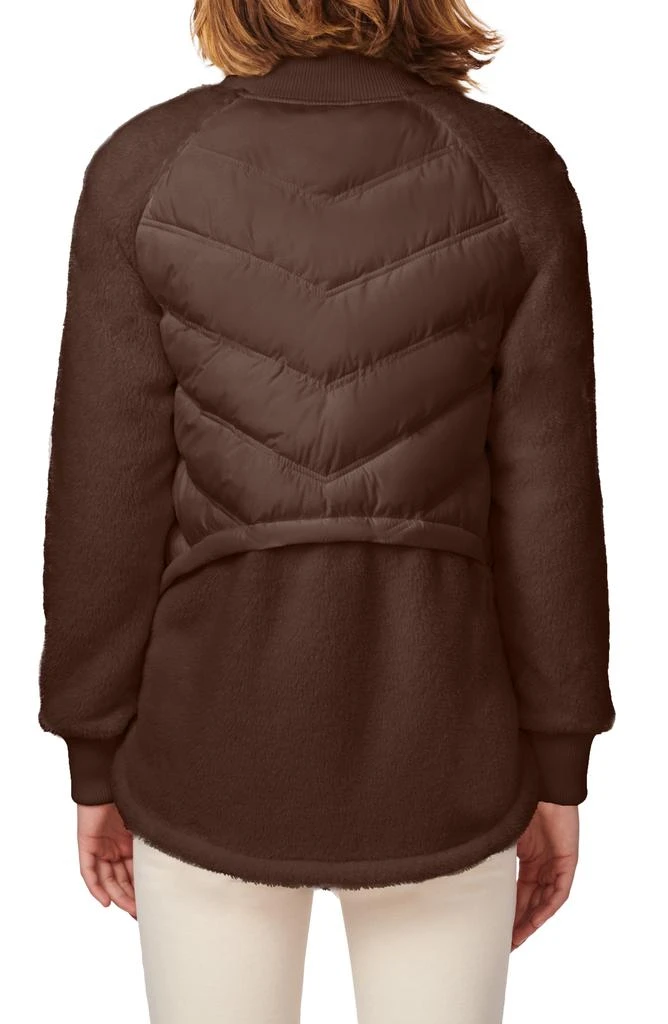 Bernardo Mixed Media Puffer Jacket 2