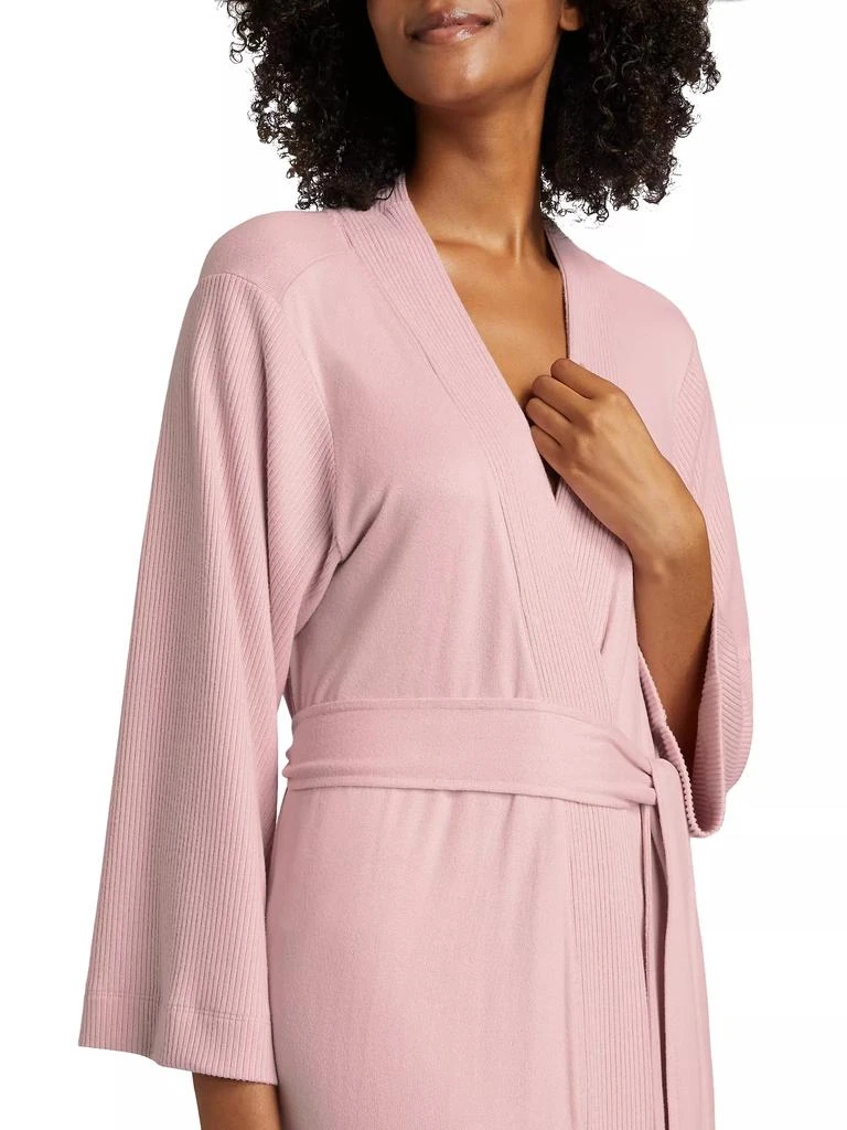 Natori Eden Knit Tie-Waist Robe 6