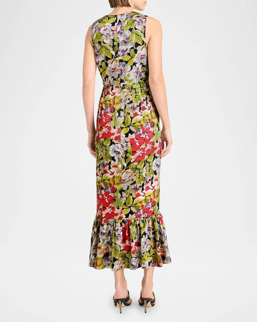 Cinq a Sept Elvira Canyon Bloom Midi Dress 3