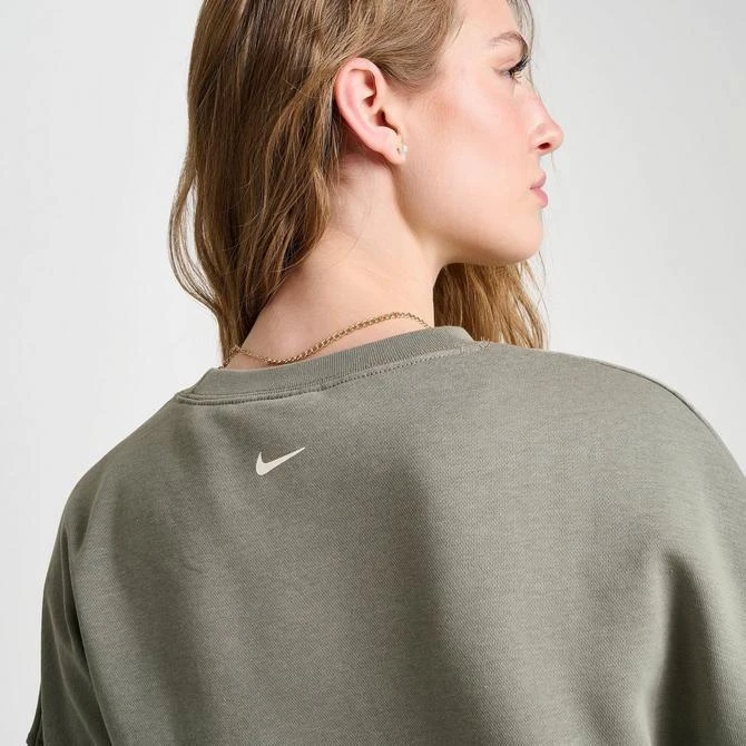 NIKE Women's Nike Sportswear Swoosh Oversized Crewneck Sweatshirt 6