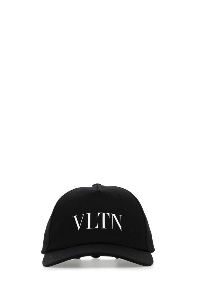 Valentino BLACK GABARDINE BASEBALL CAP