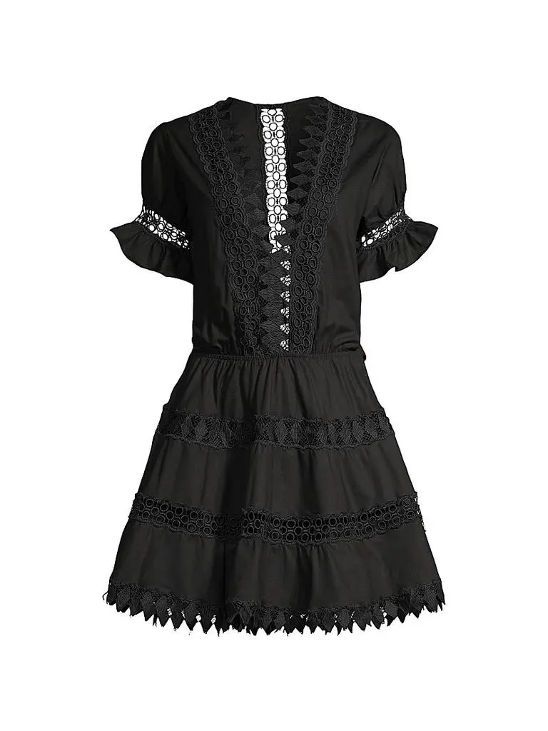 mesh black maxi dress Kenneth Cole