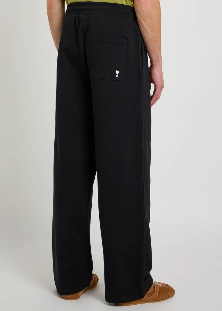 AMI Logo-embroidered cotton sweatpants 3