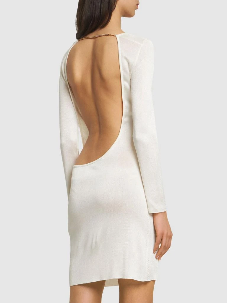 Tom Ford Liquid Viscose Double Knit Mini Dress 2