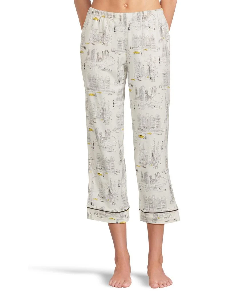 Bedhead PJs Short Sleeve Cotton Knit Cropped Pajama Set 4