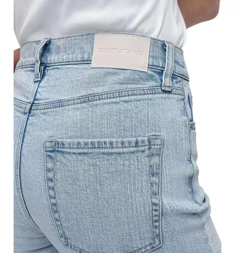 DKNY Women
s High-Rise Tailored Wide-Leg Jeans 6