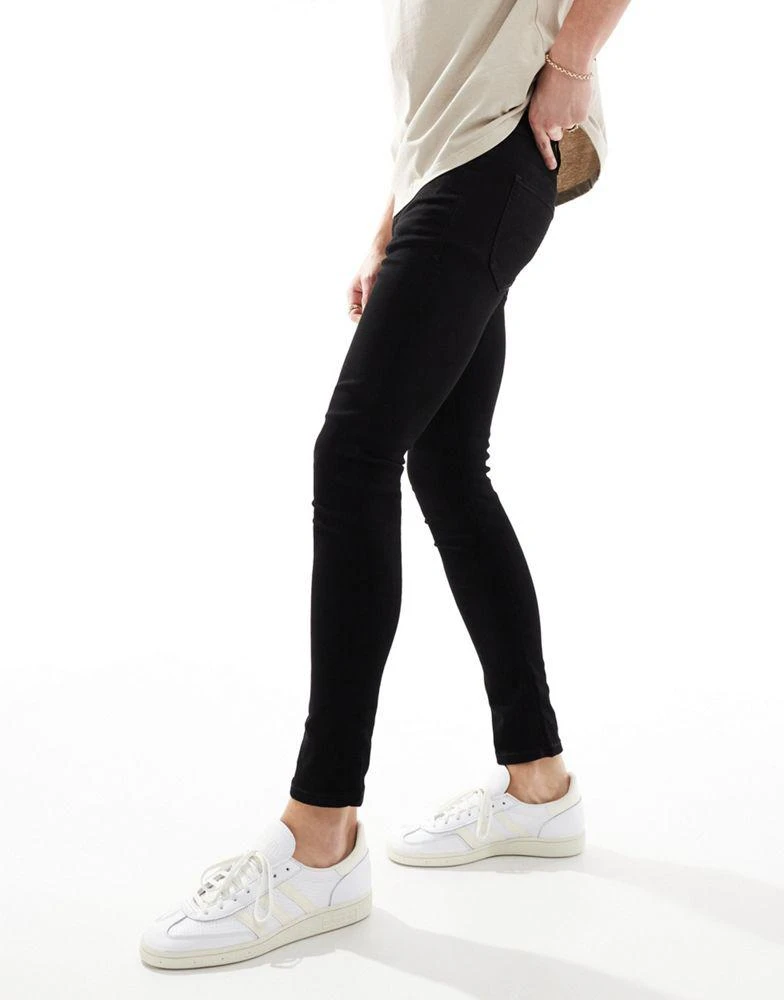 River Island River Island spray on jeans in black 1