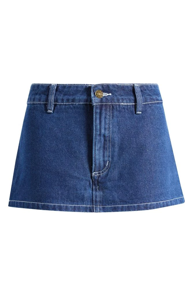 Lioness Rhode Cotton Denim Miniskort 5