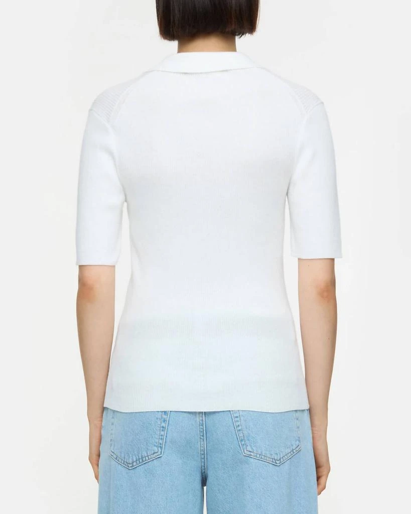 Closed Closed - Ribbed Short Sleeve Polo Shirt 2