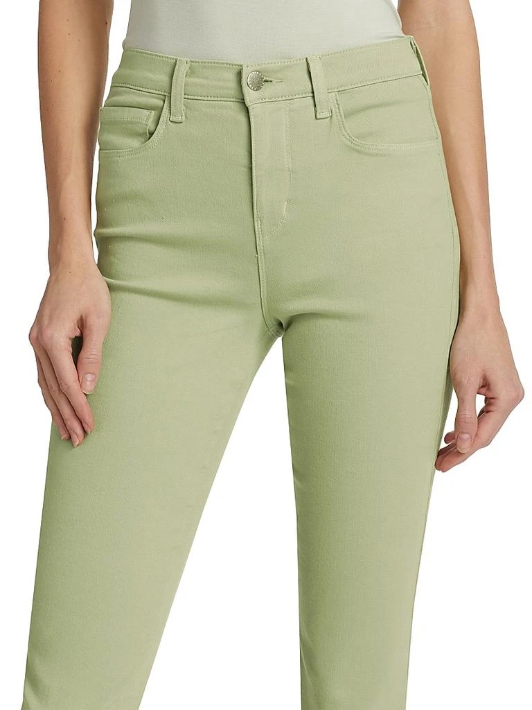 L'Agence Alexia High-Rise Cropped Cigarette Jeans 6