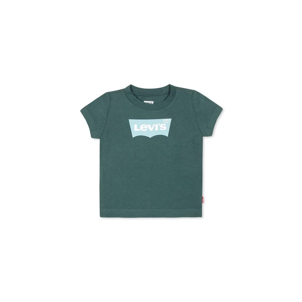 Levi's Green T-shirt For Baby Boy With Logo 1