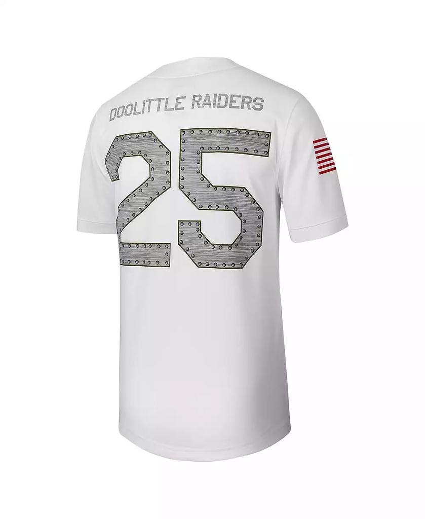 NIKE Men's #25 White Air Force Falcons Football Game Jersey