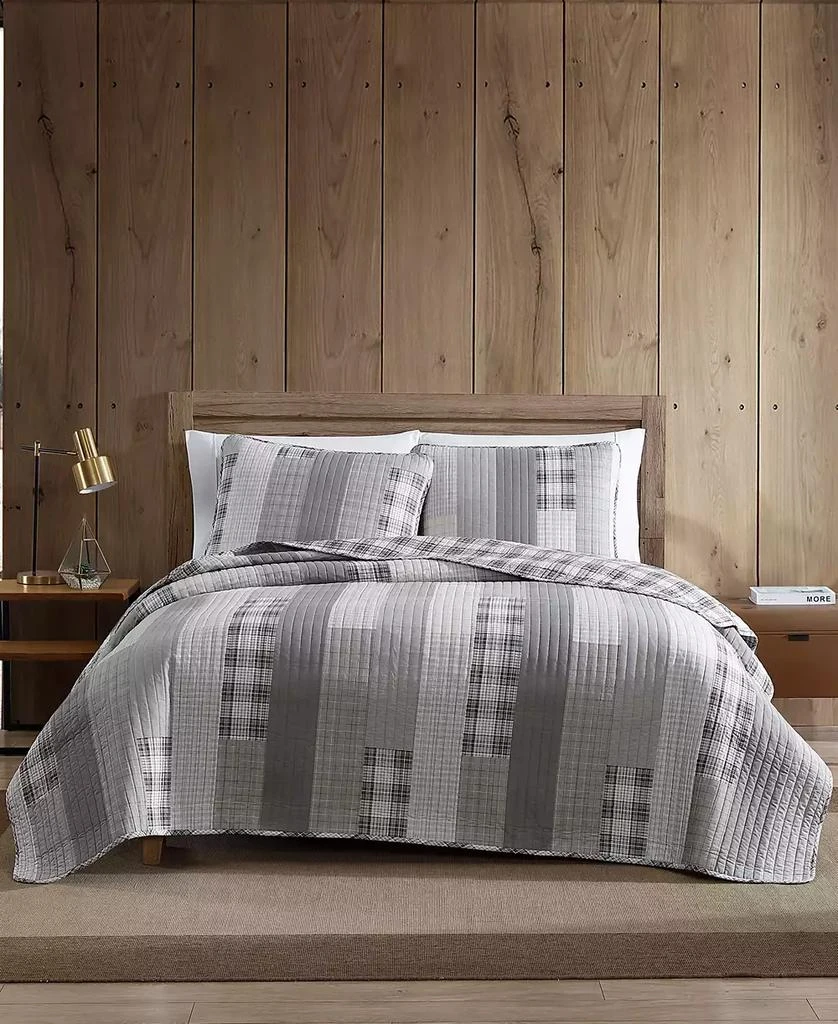 Eddie Bauer Fairview Reversible 2-Pc. Quilt Set 1