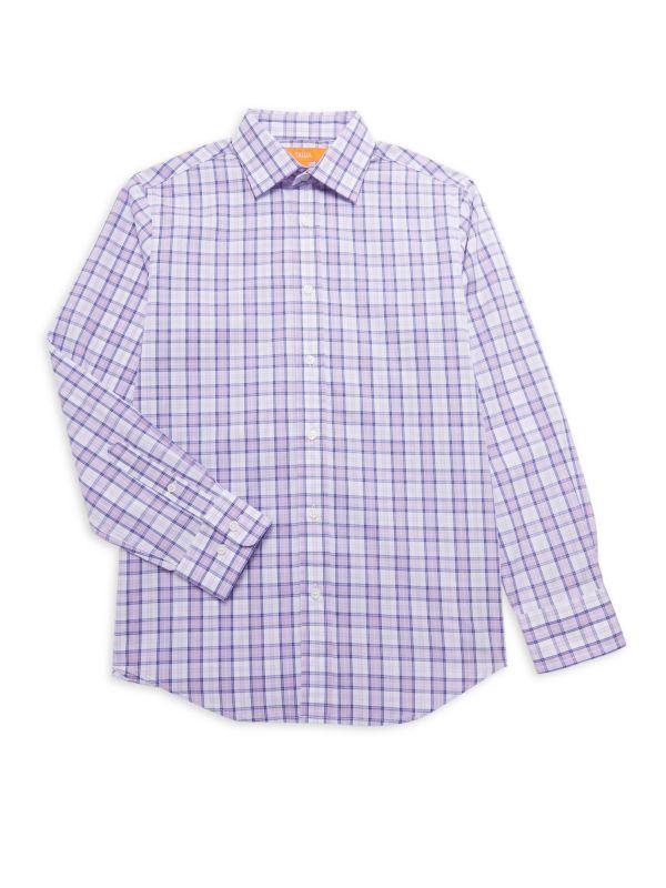Tallia ​Boy's Plaid Woven Shirt