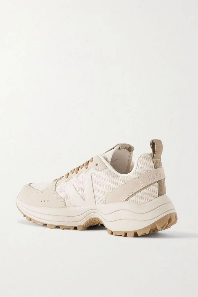 VEJA + Reformation Venturi mesh and suede sneakers 3