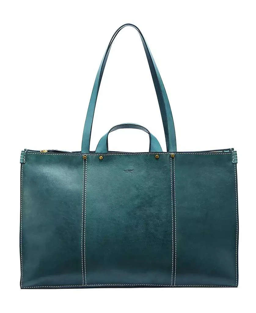 OLD TREND Women's Genuine Leather Sandstorm Tote Bag 1