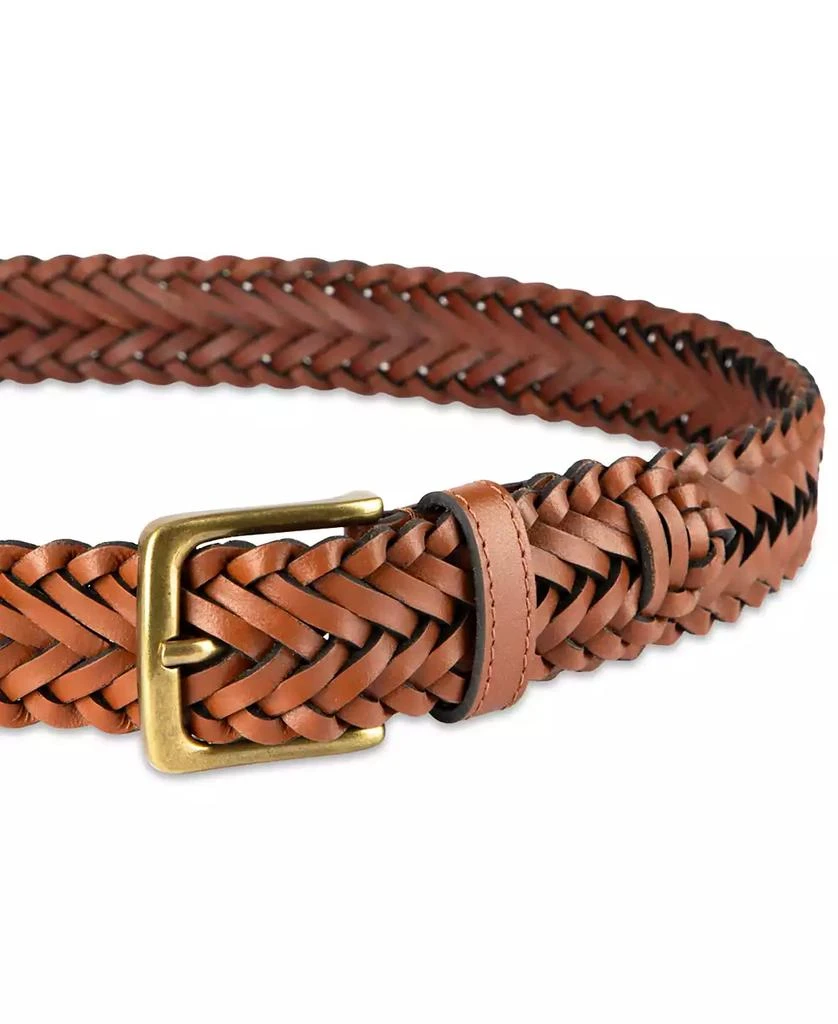Club Room Luxury Men's Braided Belt, Created for Macy's 3