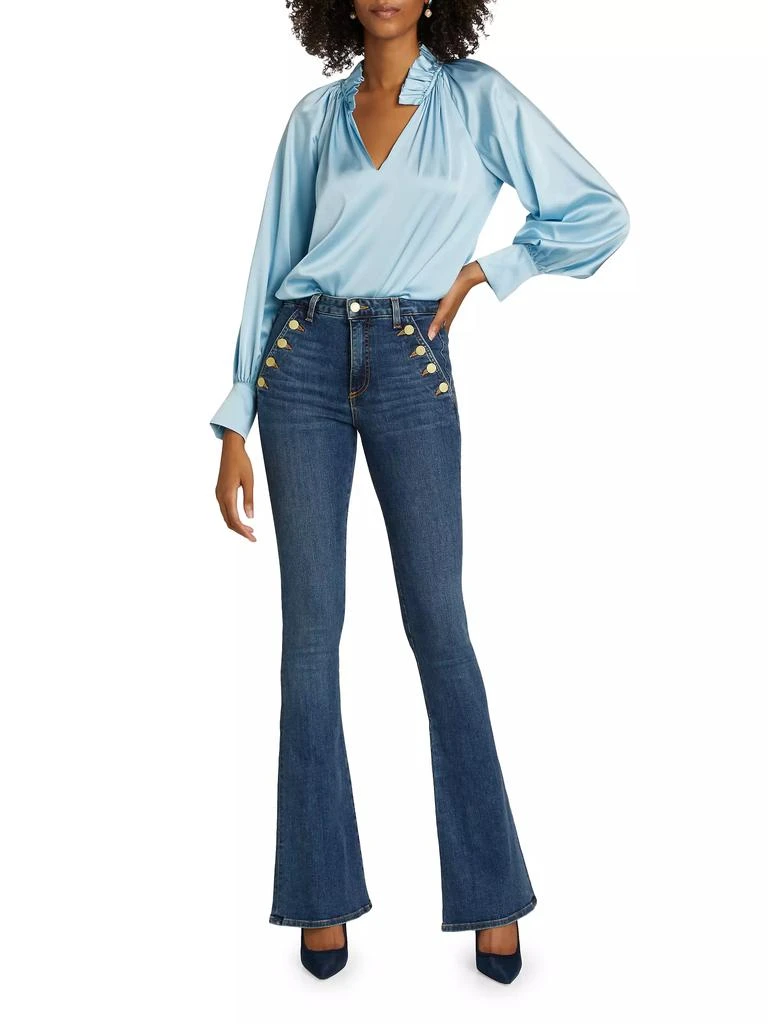 Ramy Brook Helena High-Rise Flare Jeans 2