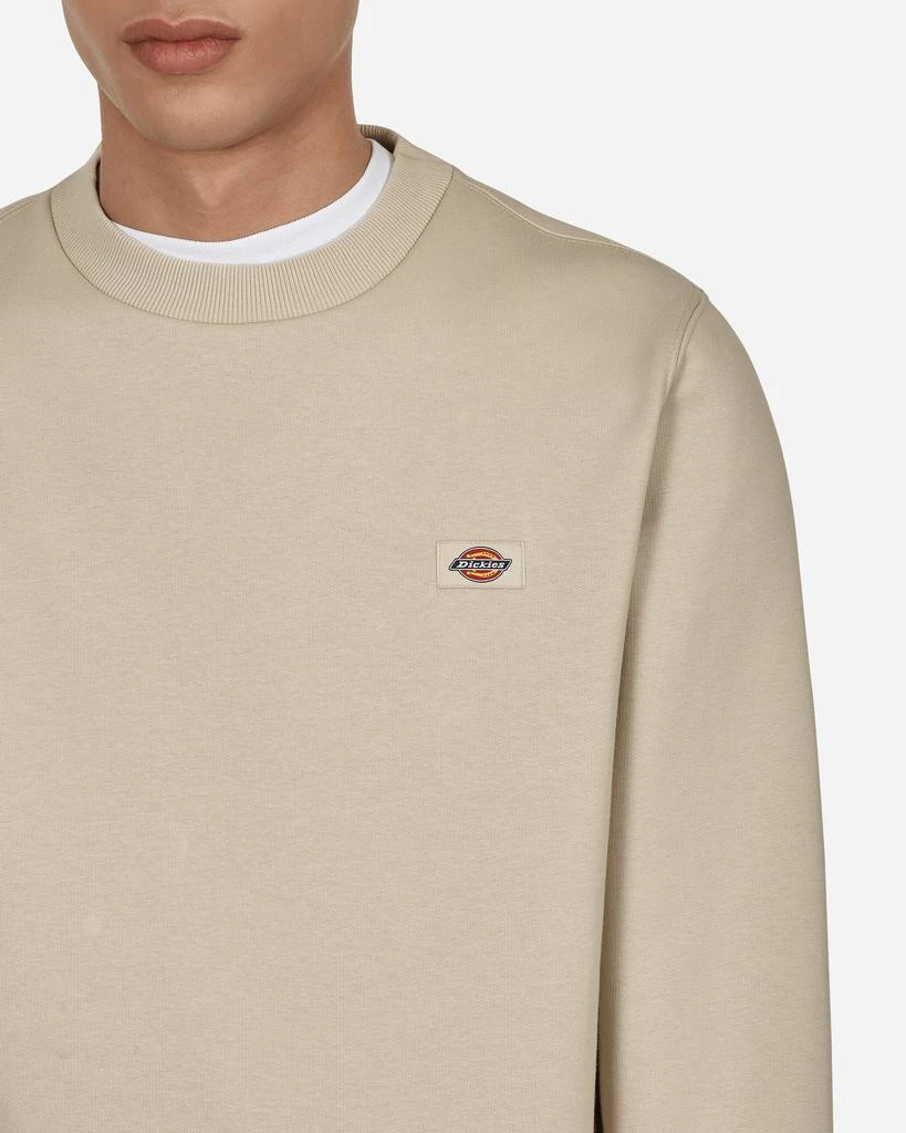 DICKIES Oakport Crewneck Sweatshirt Beige 5