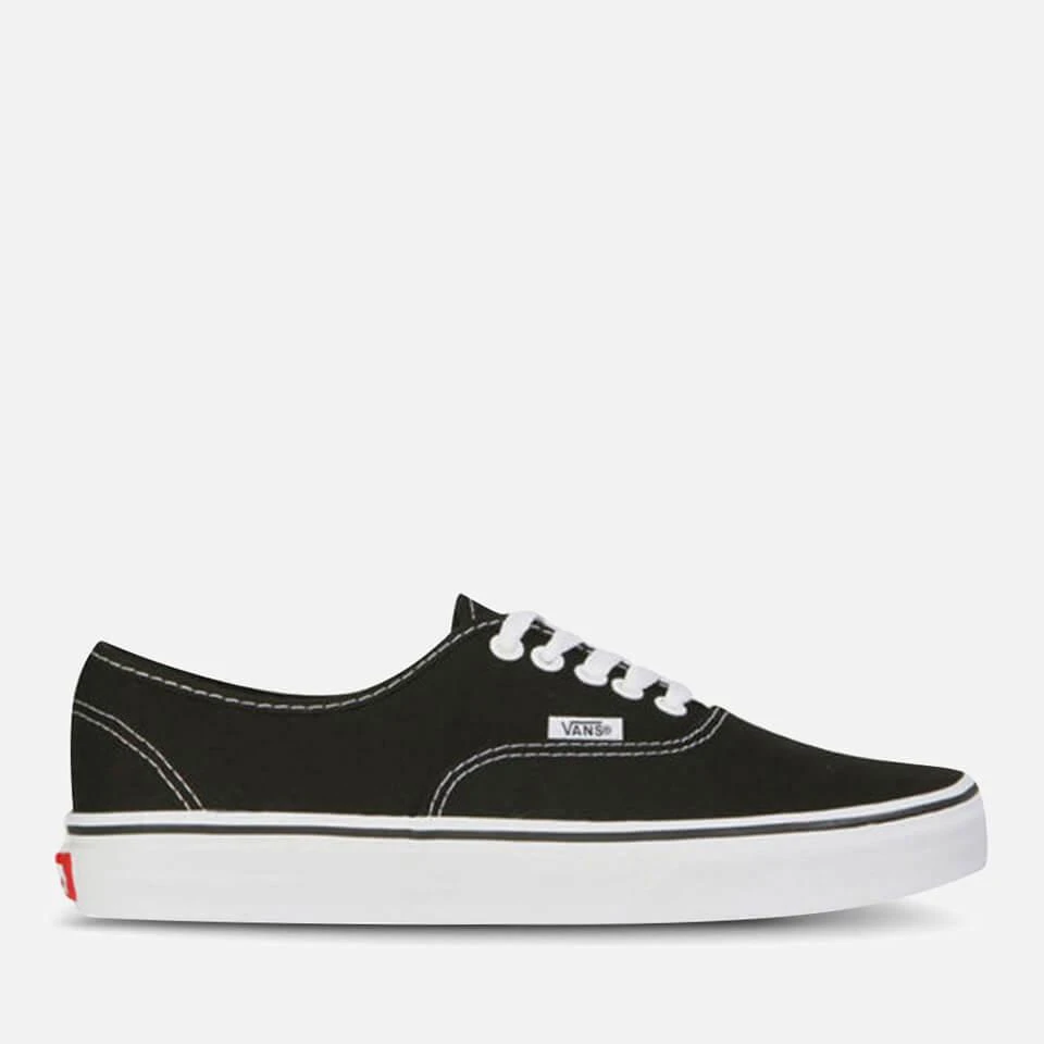 Vans Authentic Canvas Trainers - Black/White 1