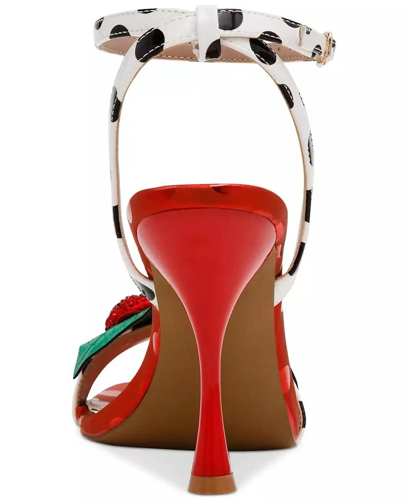 Betsey Johnson Women's Lolla Ladybug High-Heel Dress Sandals 3