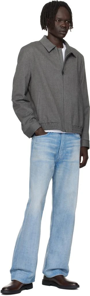 Hugo Boss Brown Signature Stripe Leather Chelsea Boots 5