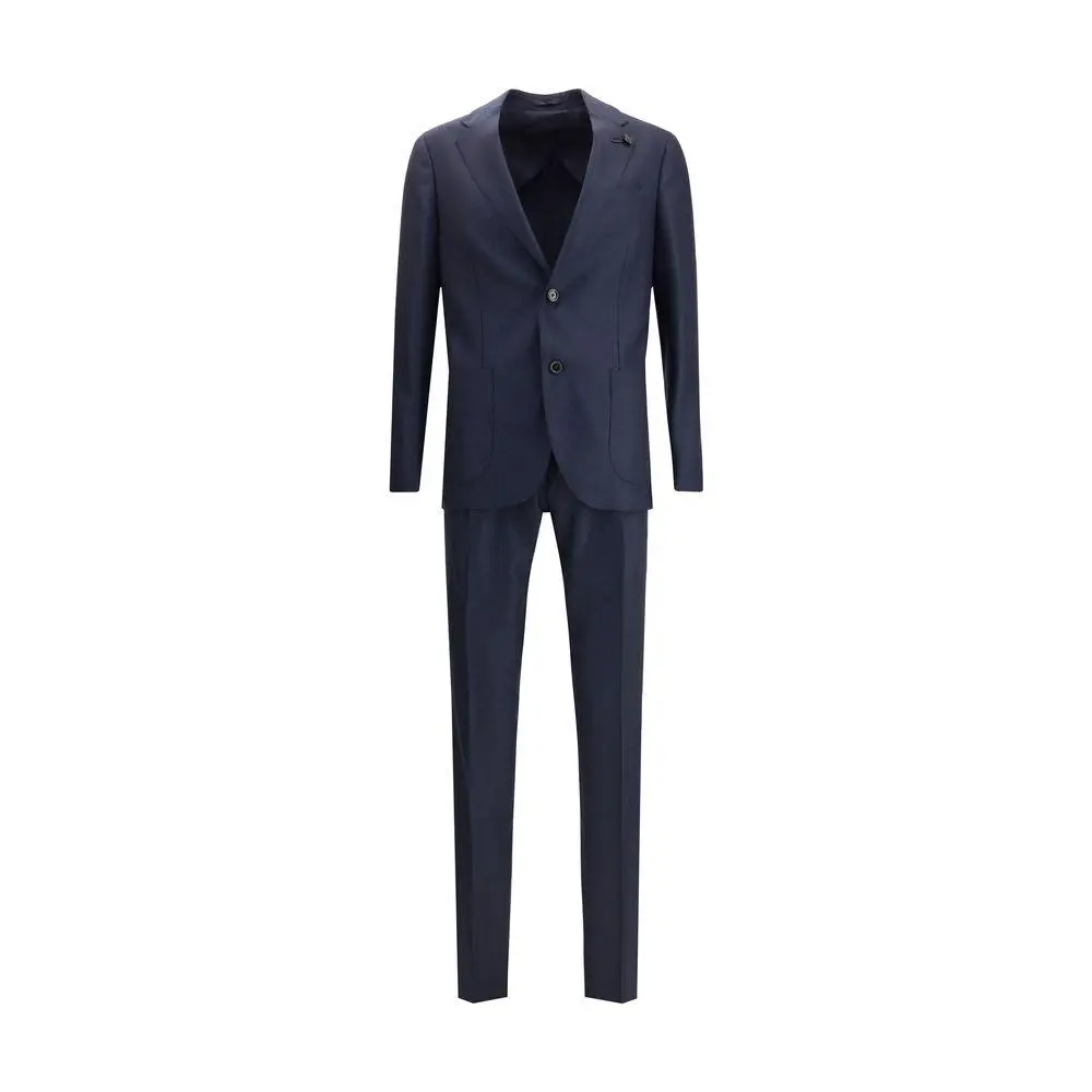 LARDINI Wool Two-Piece Men's Suit