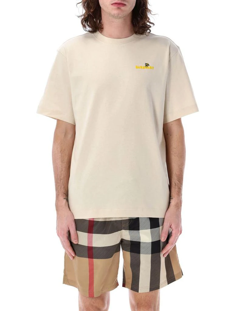 Burberry Burberry Graphic Cotton T-Shirt 1