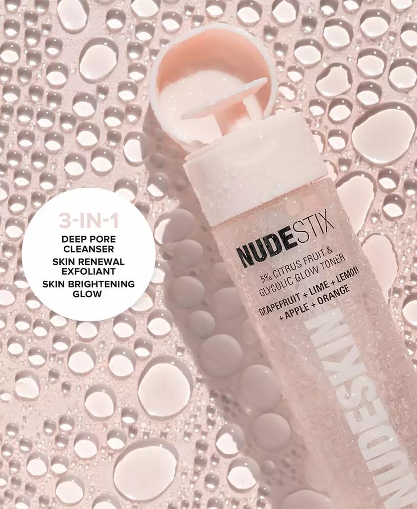 NUDESTIX Nudeskin 5% Citrus Fruit & Glycolic Glow Toner, 3.21-oz.