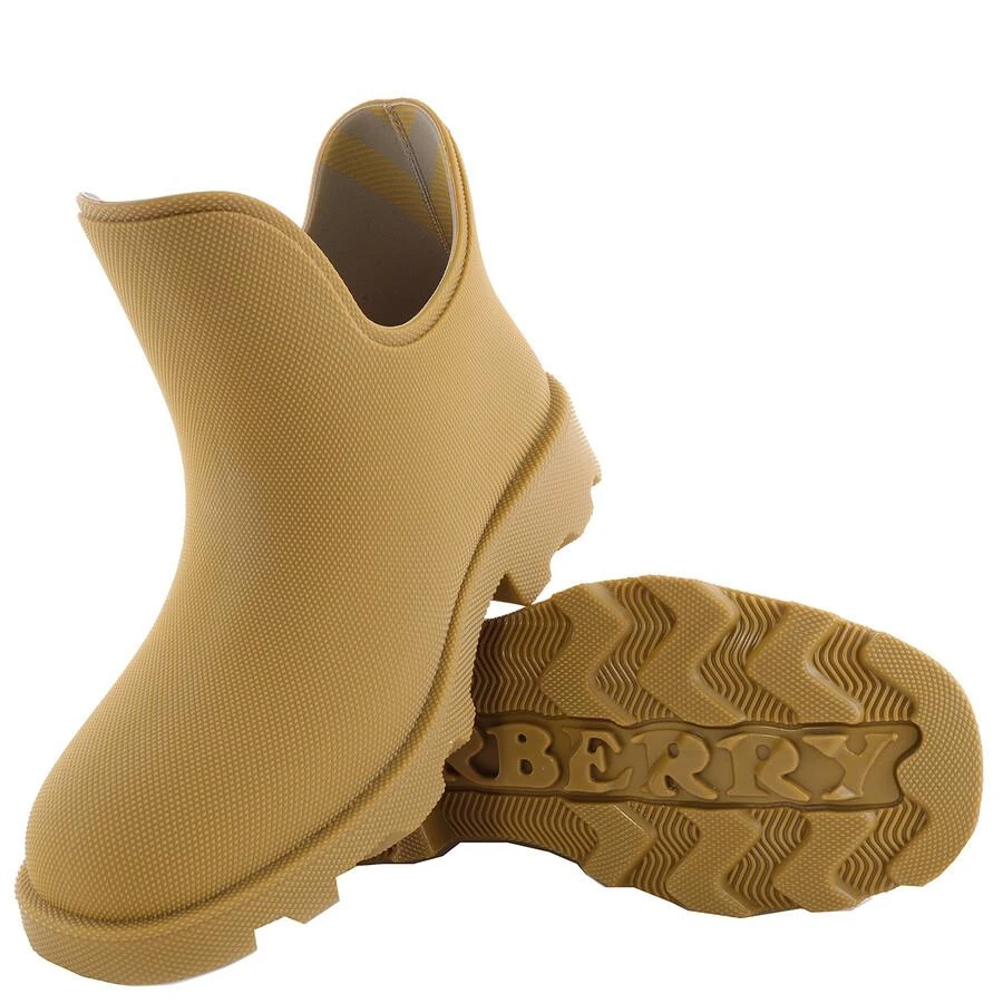 Burberry Men's Water-Resistant Pebbled Rubber Rainboots 2