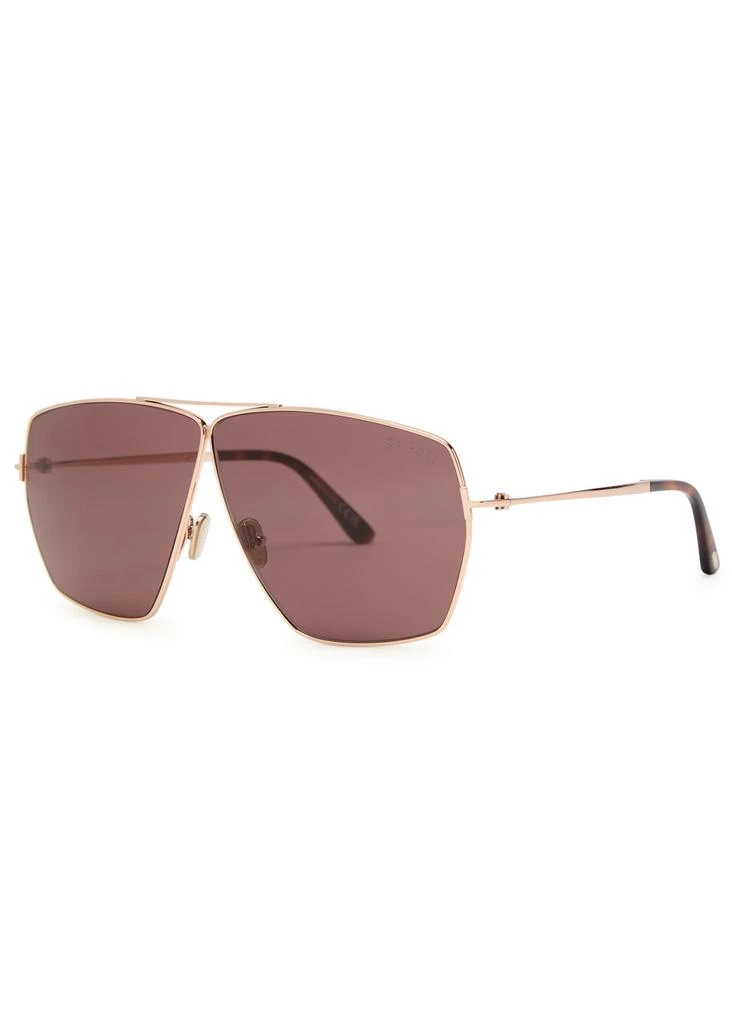 Tom Ford Aviator-style sunglasses 1