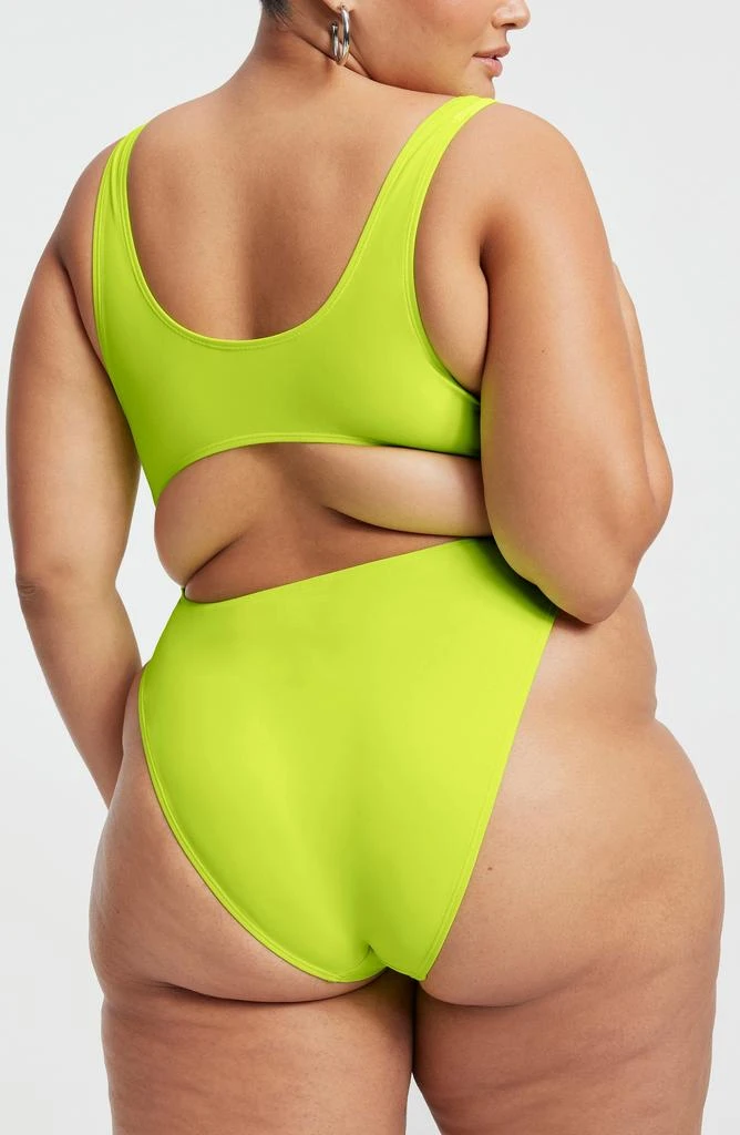 Good American Always Fits Cutout One-Piece Swimsuit 4