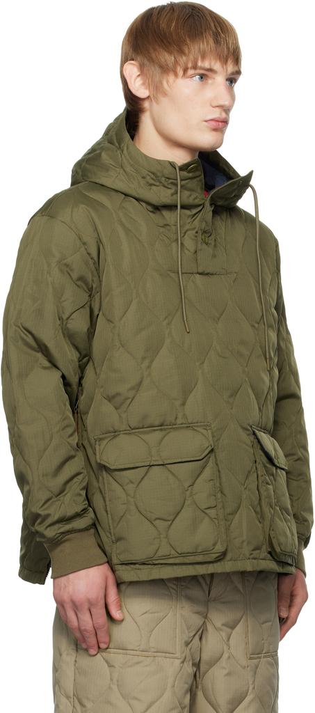 Taion Khaki Military Pullover Down Jacket