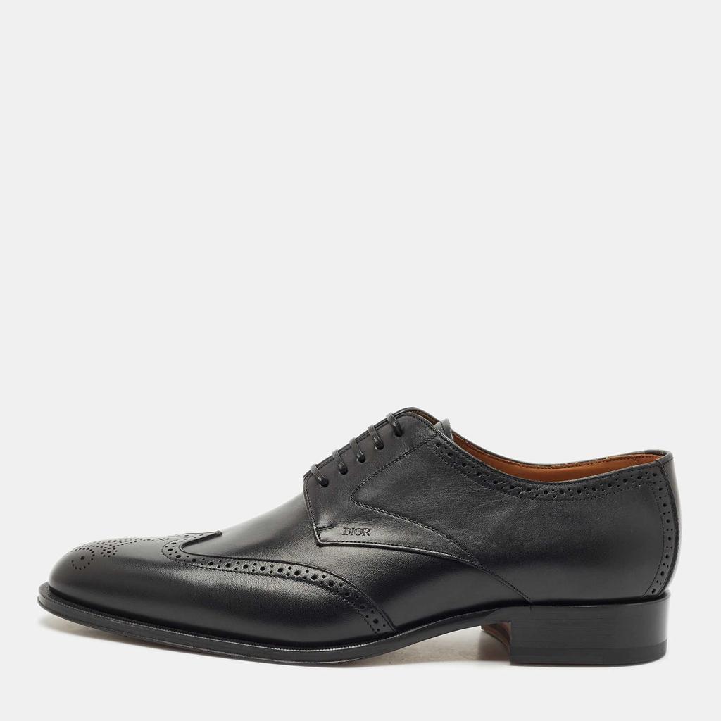 Dior Dior Black Brogue Leather Lace Up Derby Size 43.5