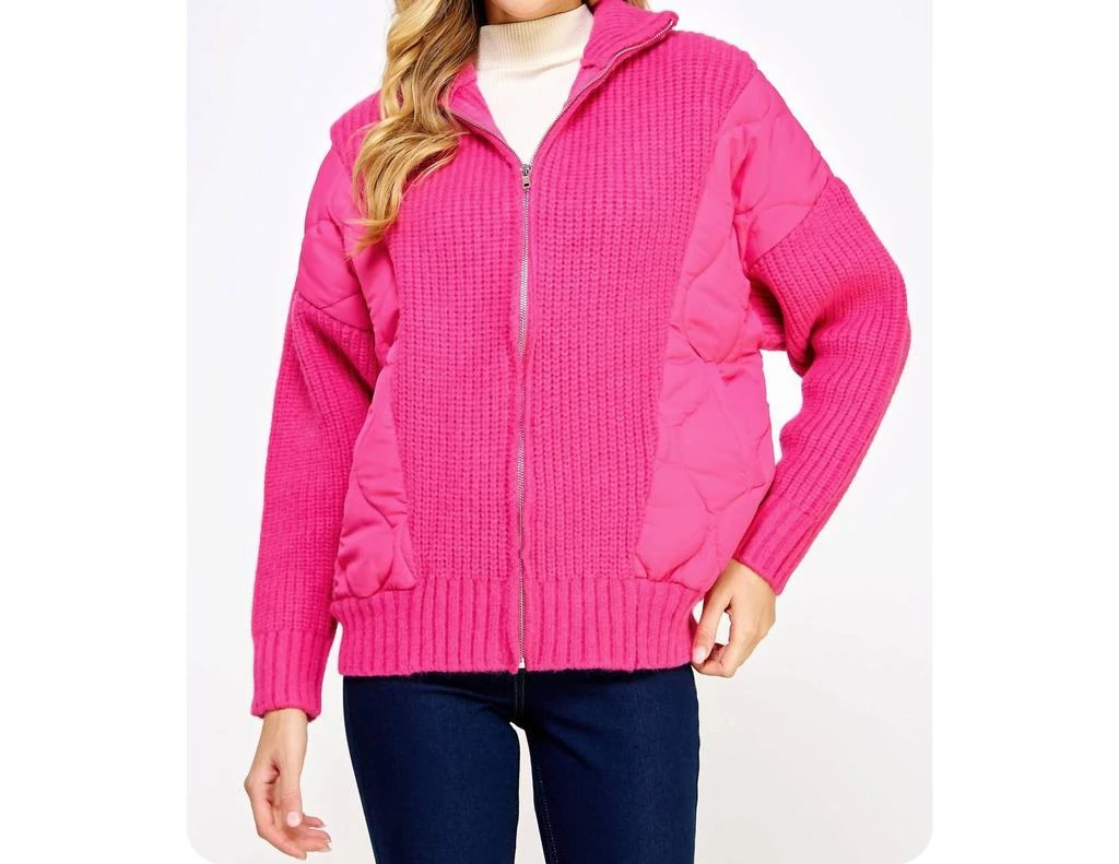 Strut
Bolt Strut
Bolt - So Cozy Quilted Sweater Jacket