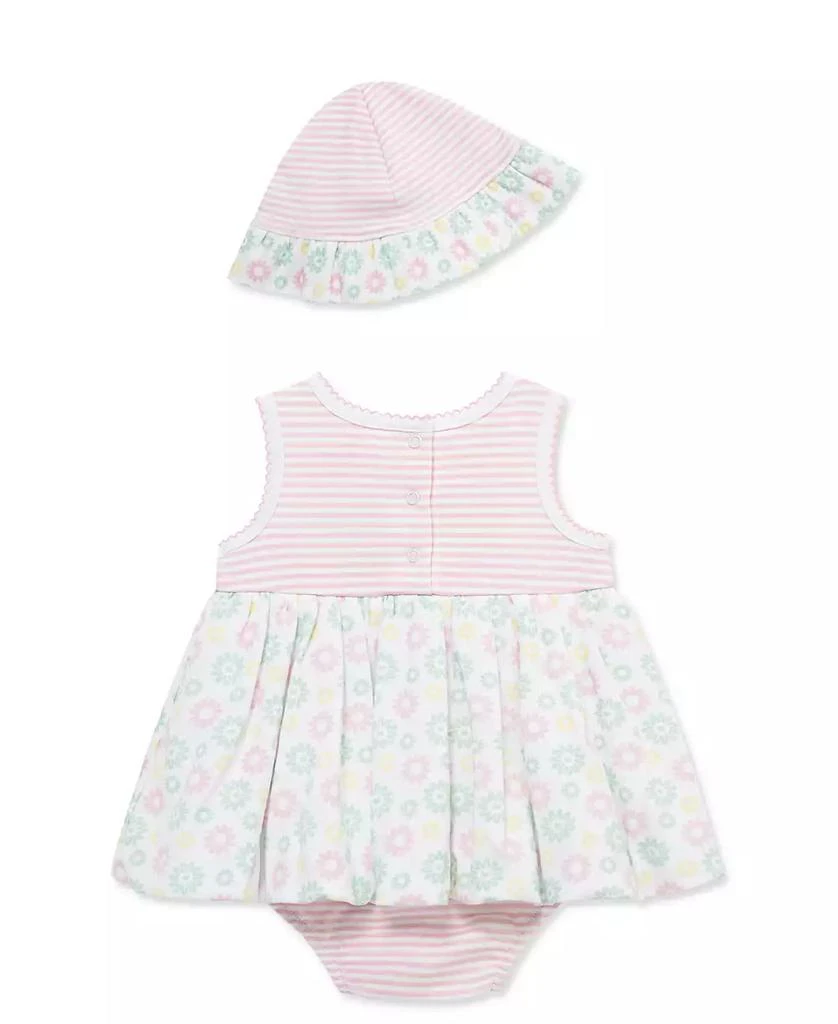 Little Me Baby Girls
Daisy Fun Printed Popover and Hat, 2-Piece Set 2