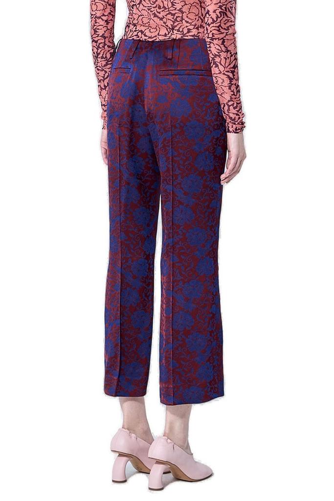 Dries Van Noten Dries Van Noten Jacquard Cropped Pants