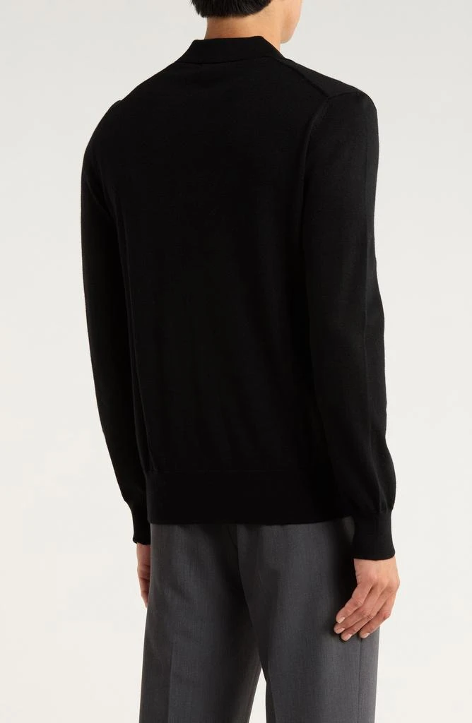 Brooks Brothers Swift Merino Wool Long Sleeve Polo 2