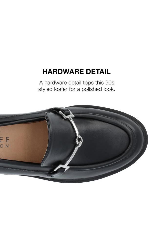 Journee Collection Kezziah Platform Loafer Pump 10