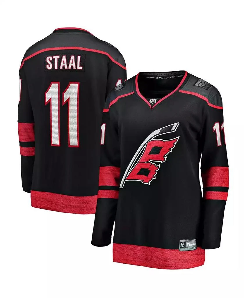 Fanatics Women's Jordan Staal Black Carolina Hurricanes Breakaway Alternate Player Jersey 2