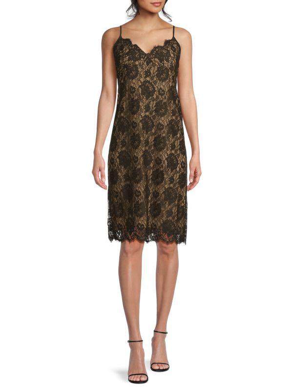 Shop Floral Metallic Jacquard Sleeveless Midi-Dress on Sale