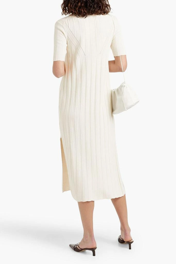 Shop Elyna ribbed silk-blend midi shirt dress on Sale at BeyondStyle  Get  65% Off Elyna ribbed silk-blend midi shirt dress with Limited-Time Flash  Deals, Exclusive Discounts, and Special Offers. Enjoy Unbeatable
