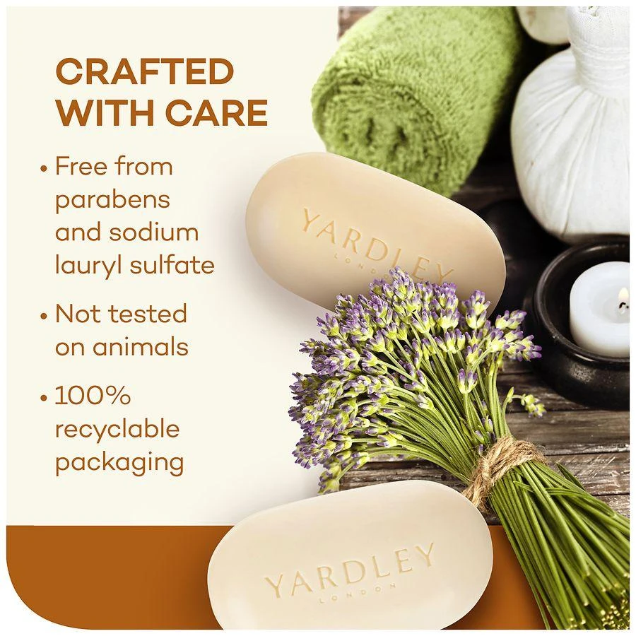 Yardley London Nourishing Bath Bar Creamy Coconut 2