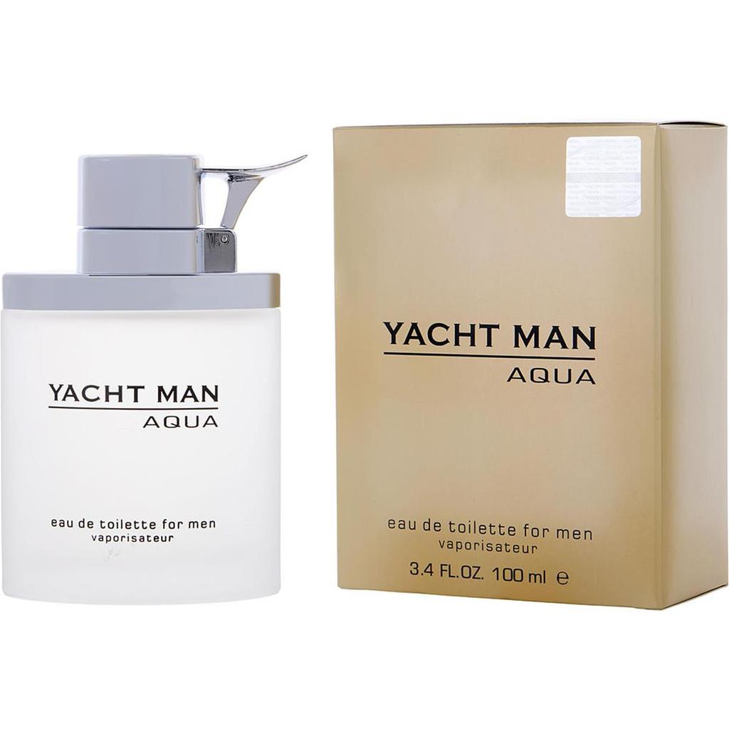 MYRURGIA 3.4 oz Yacht Man Aqua EDT Spray for Mens
