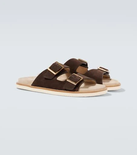Brunello Cucinelli Suede slides 5