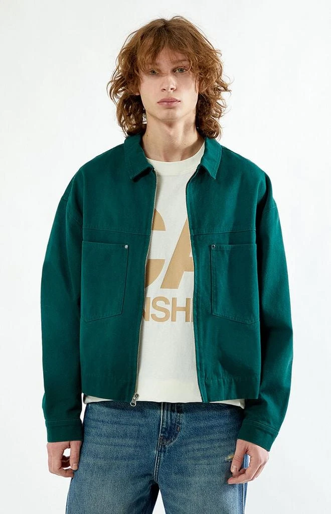 PacSun Green Billie Gas Jacket 1